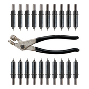 20-Pack of 5/32" CLECO Sheet Holders with Pliers – Panel Fastener & Removal Tool image 0