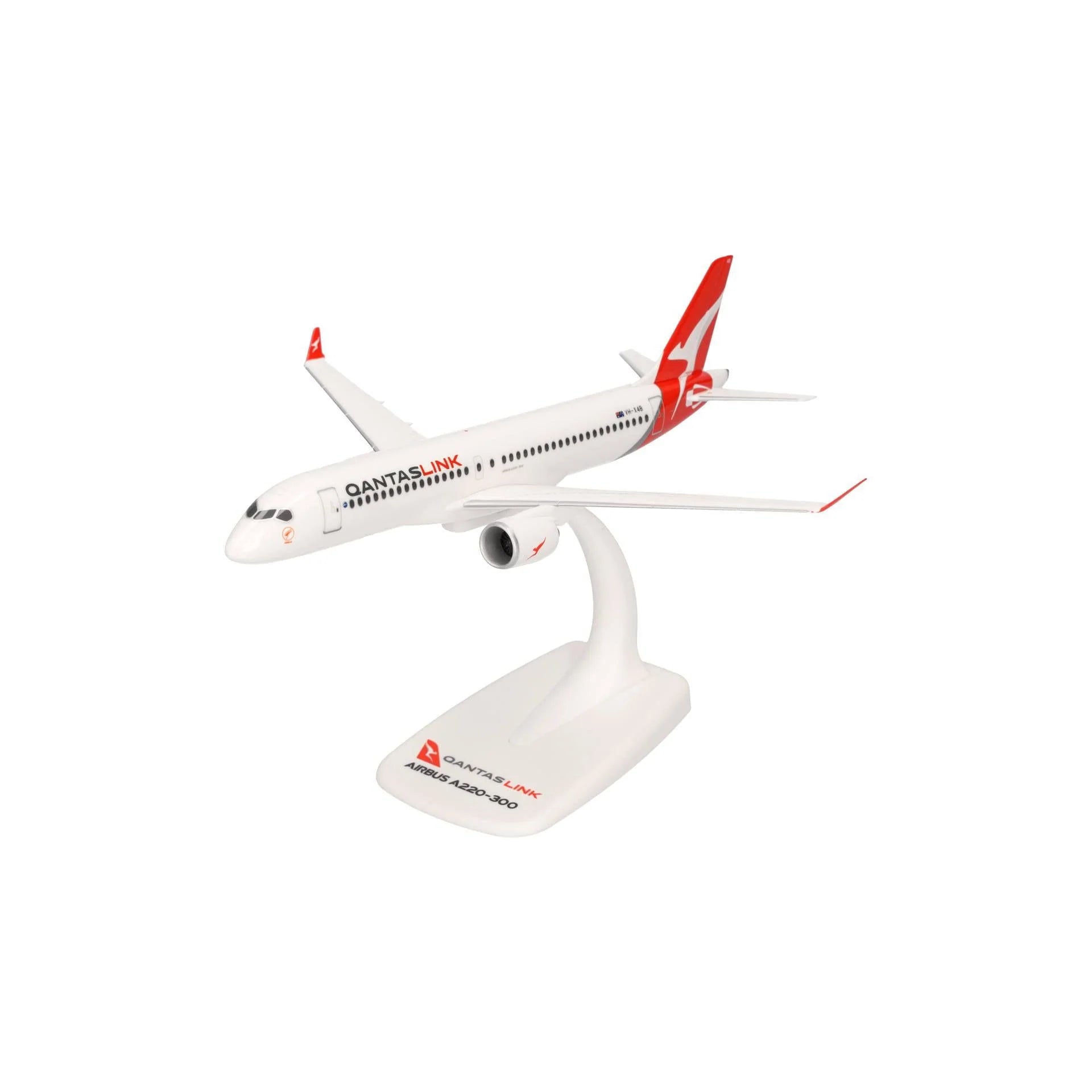 Herpa 1/200 Snap-Fit QantasLink Airbus A220-300 Aircraft Model image 4