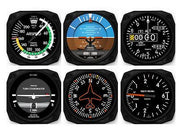 Trintec Modern 6-Piece Instrument Coaster Set image 0