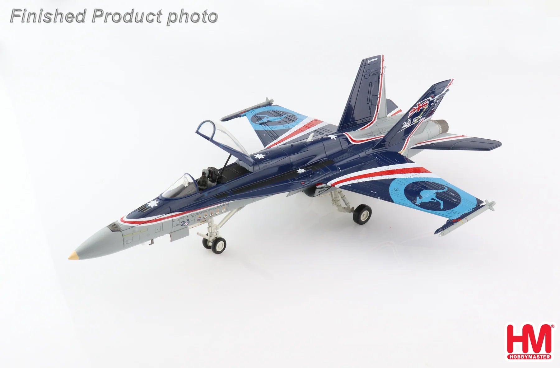 1/72 Scale F/A18A Hornet 20 Years F/A18 A2126 RAAF 2005 Aircraft Model image 6