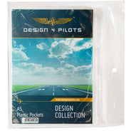 Design4Pilots A5 Transparent Pockets for Profi Kneeboard (10 Pack) image 0