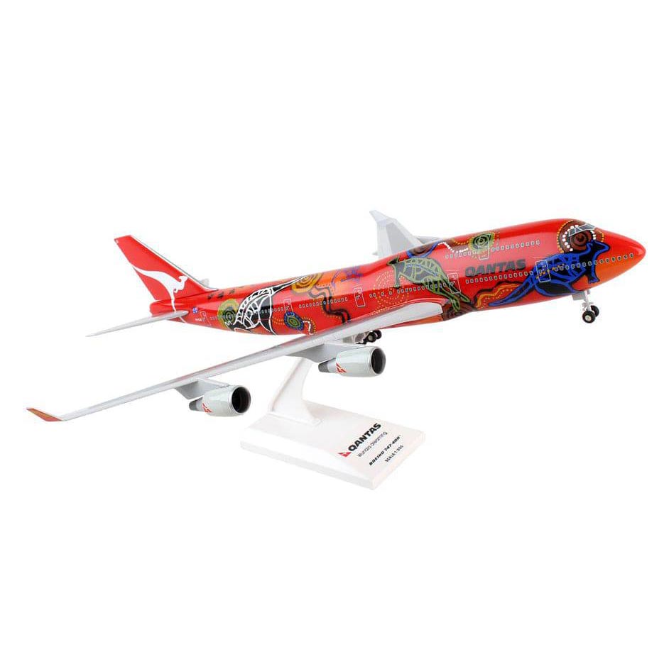 1/200 Scale Qantas Wunala Dreaming Boeing 747-400 Aircraft Model image 0