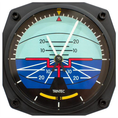 Trintec 6 inch Artificial Horizon Wall Clock