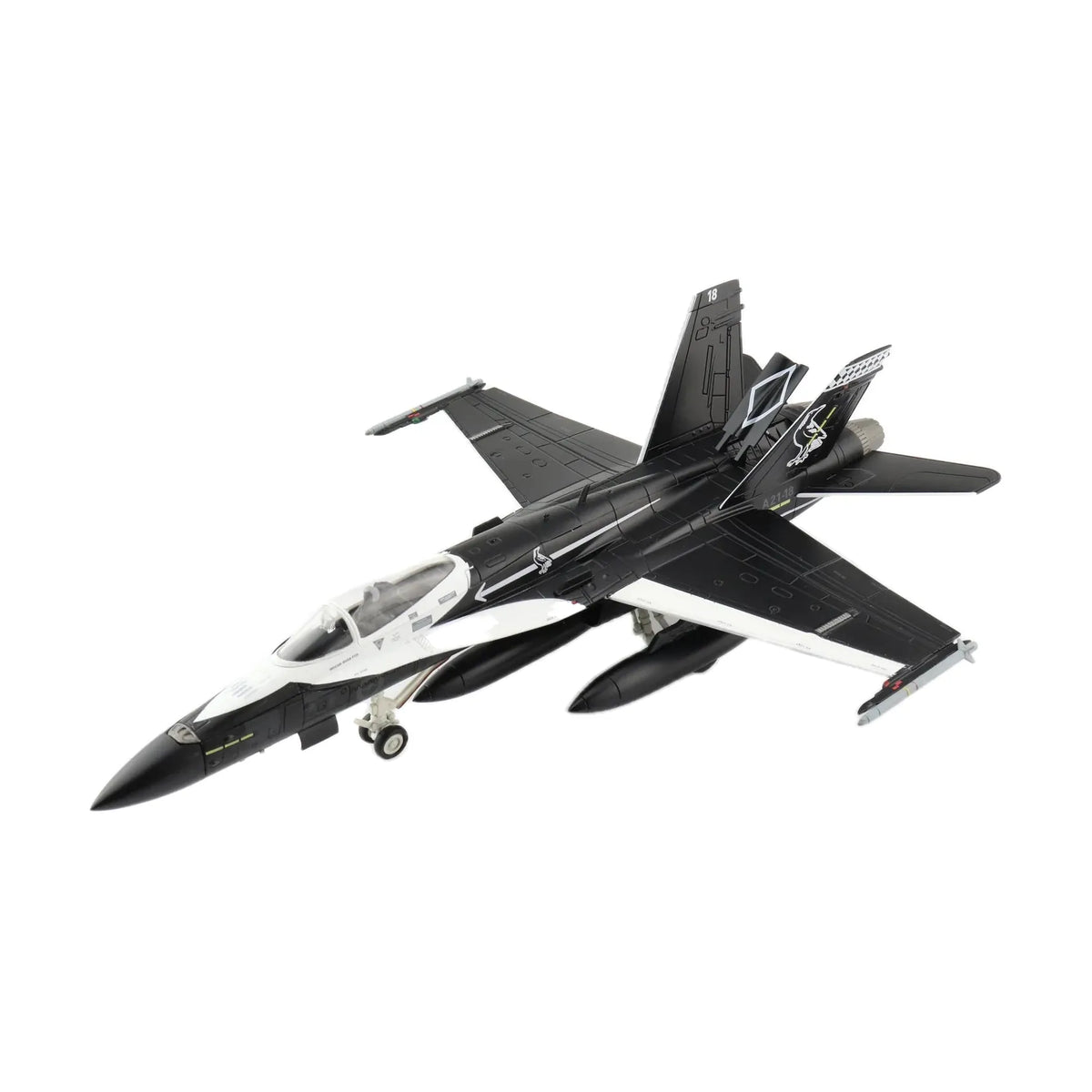 Hobby Master 1/72 Scale F/A18A 75 SQN. Commemorative Design Magpie 2021 A2118 RAAF Base Tindal 2021 Aircraft Model image 1
