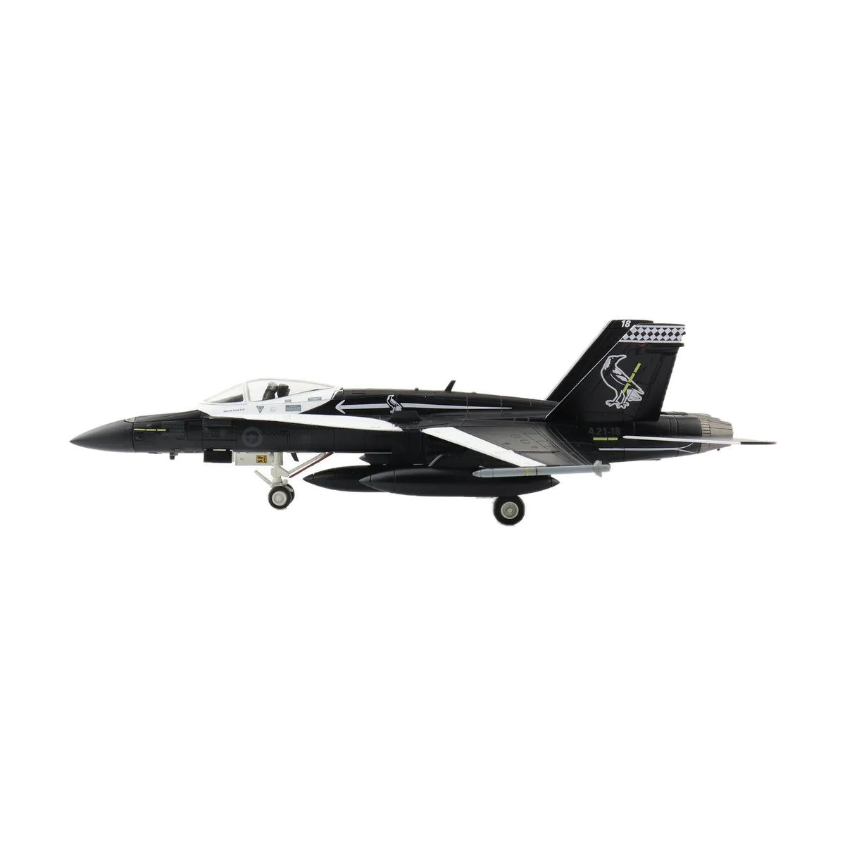 Hobby Master 1/72 Scale F/A18A 75 SQN. Commemorative Design Magpie 2021 A2118 RAAF Base Tindal 2021 Aircraft Model image 2