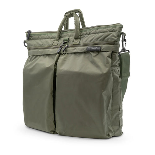Tas Helm Jumbo FlyBoys – Tersedia 3 Warna (Hitam, Biru Tua, Hijau Zaitun)