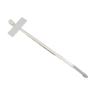 Identification Tie, Natural, 3.9 inch, 18 lb 2