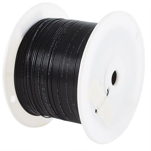 M22759/16 Extruded ETFE Tefzel Wire, 22AWG, Black