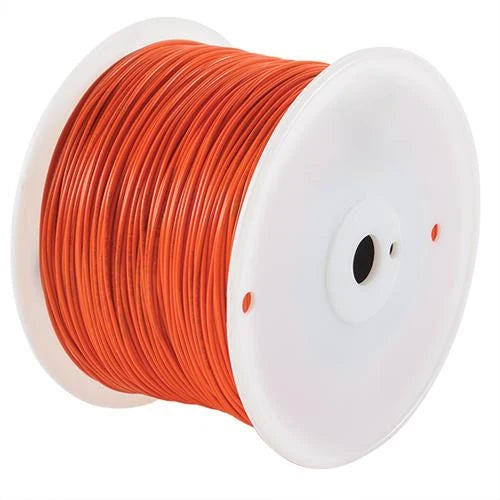 M22759/16 Extruded ETFE Tefzel Wire, 16AWG, Orange