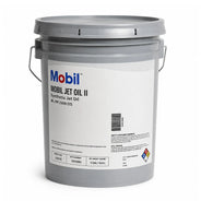Mobil Jet Oil II Oli Mesin Turbin Sintetis, Ember 5 Gallon (18.9 L)