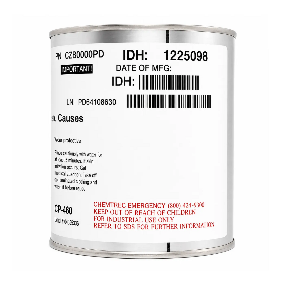 Henkel Bonderite L-GP GP460 Acheson Pelumas Antimacet – Kaleng 1 Pt (1225098)