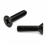 MACHINE SCREW | Black Brass, Countersunk, Flat Head, 1