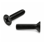 Sekrup Mesin, Hitam, 3/4" x 4-40, 100Deg (MS24693BB8)