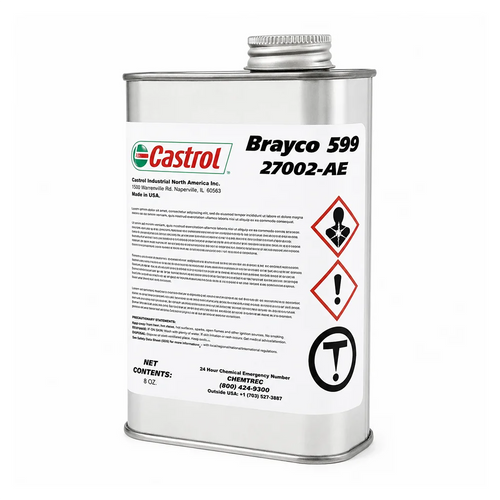 Castrol Brayco® 599 Konsentrat Pencegah Korosi Mesin Turbin, 8 oz (237 mL)