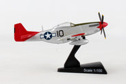 Postage Stamp 1/100 P51 Mustang (Tuskeegee)