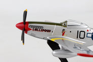 Postage Stamp 1/100 P51 Mustang (Tuskeegee)