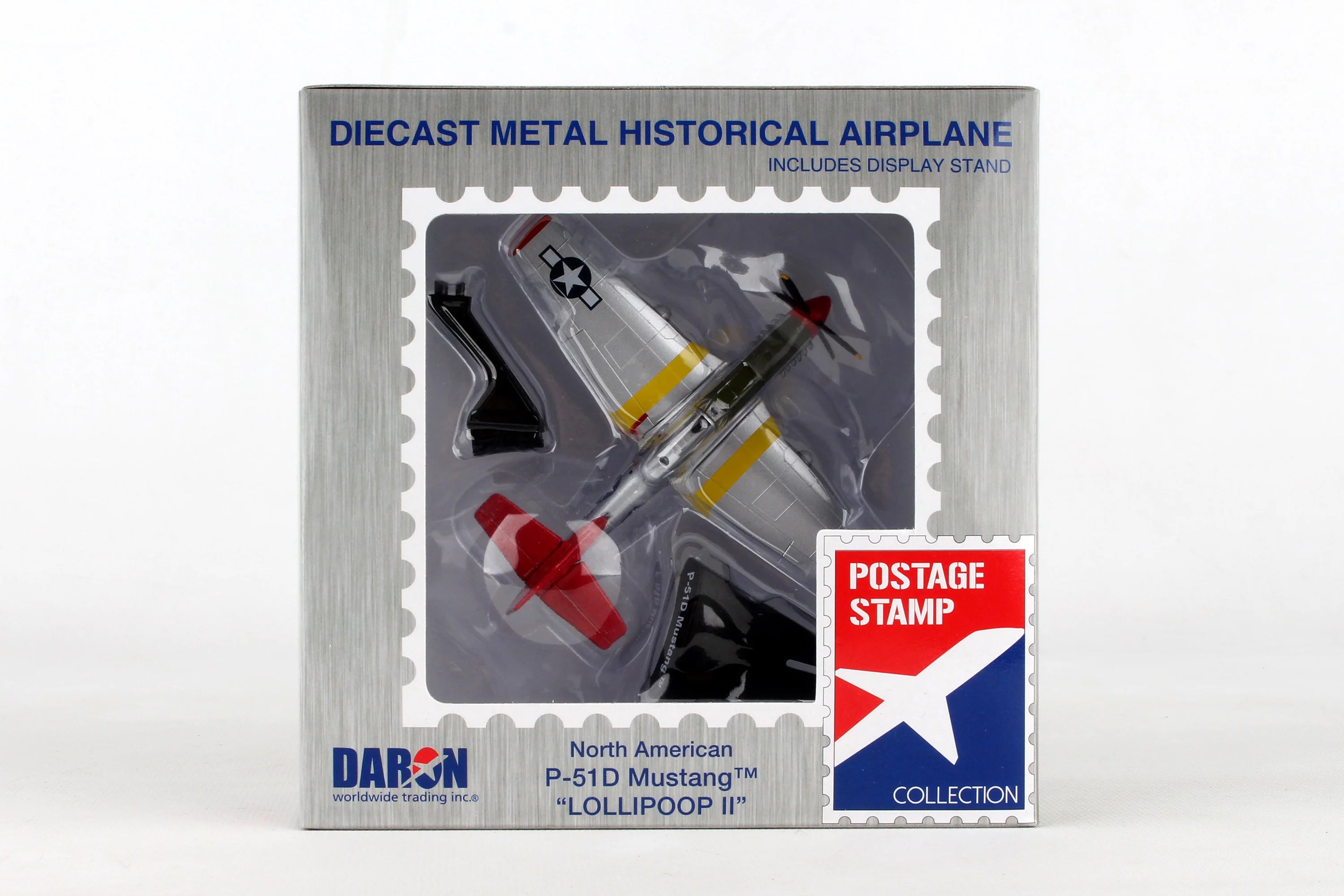 Postage Stamp 1/100 P51 Mustang (Tuskeegee)