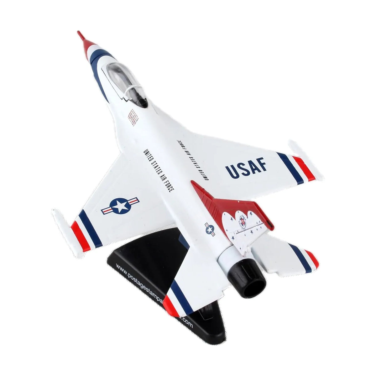 Postage Stamp 1/126 Thunderbirds F-16 Fighting Falcon image 2