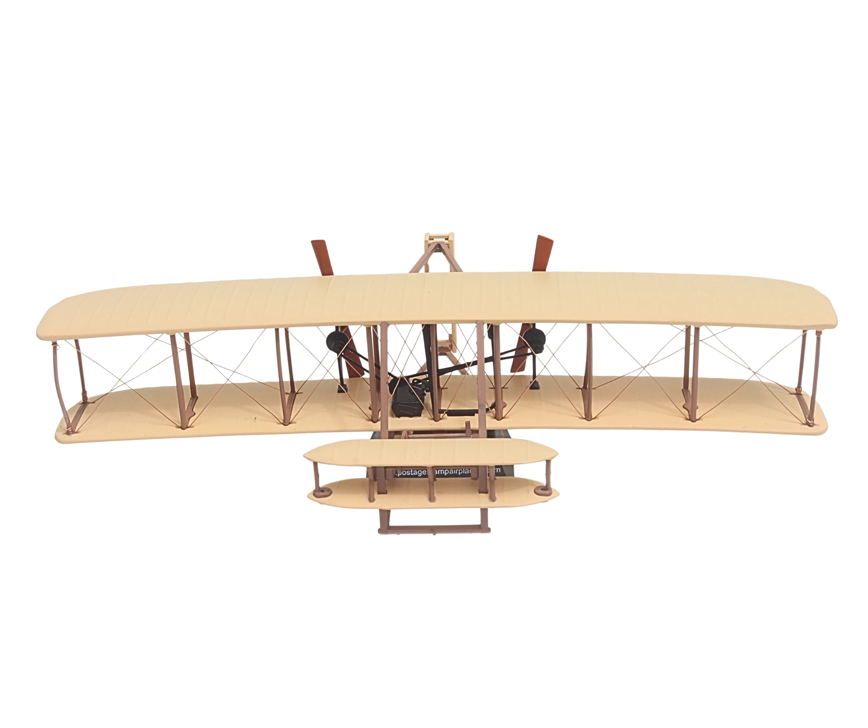 Postage Stamp 1/72 Wright Flyer Aircraft Model