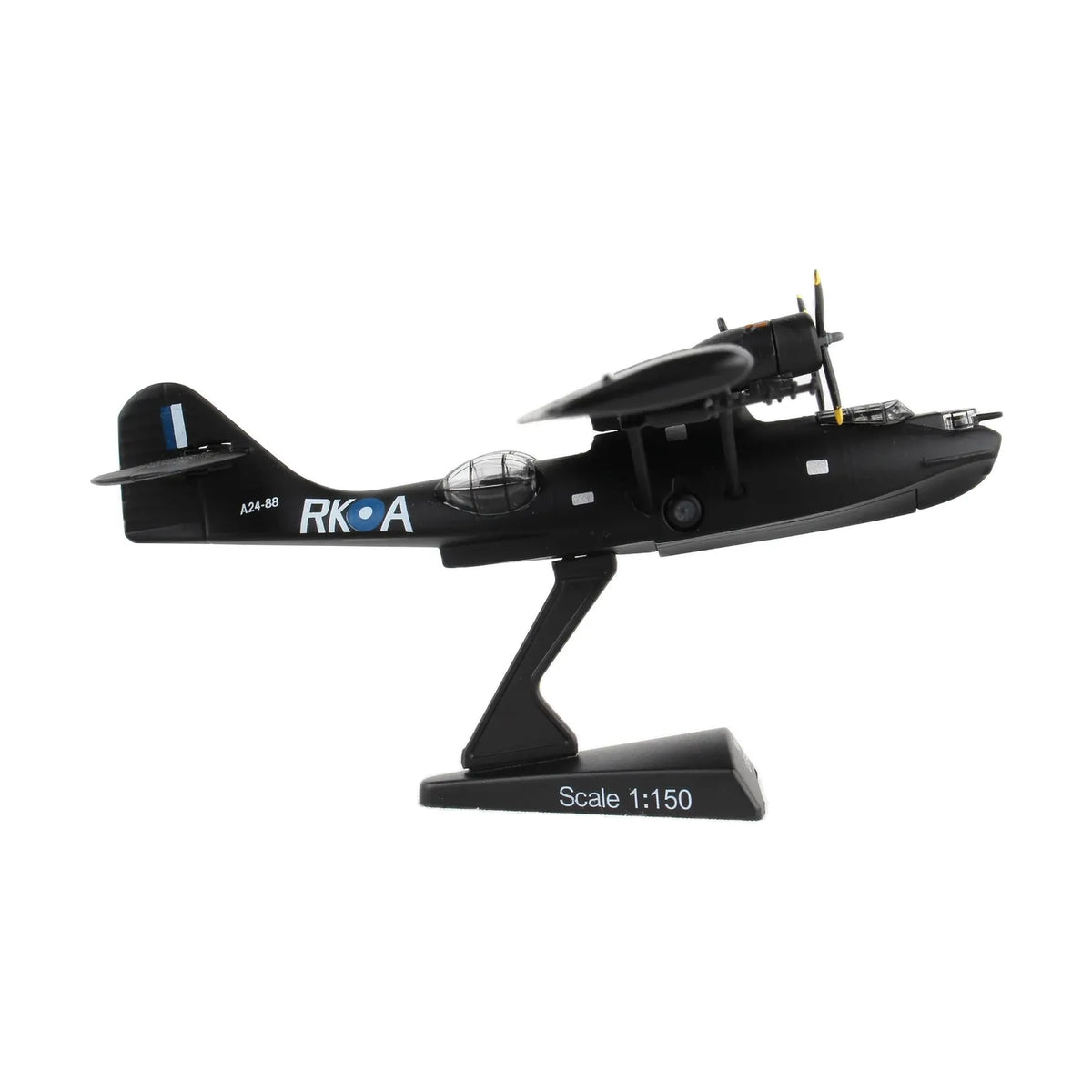 Postage Stamp 1/150 RAAF PBY5A Catalina czarny Cat