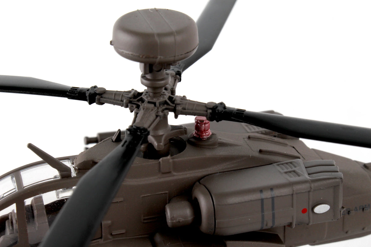 Postage Stamp 1/100 AH-64D Apache Longbow Model Helikopter