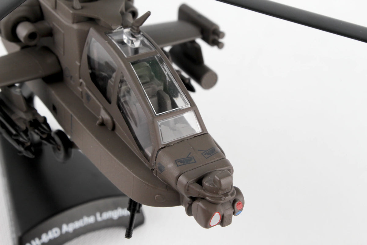 Postage Stamp 1/100 AH-64D Apache Longbow Model Helikopter