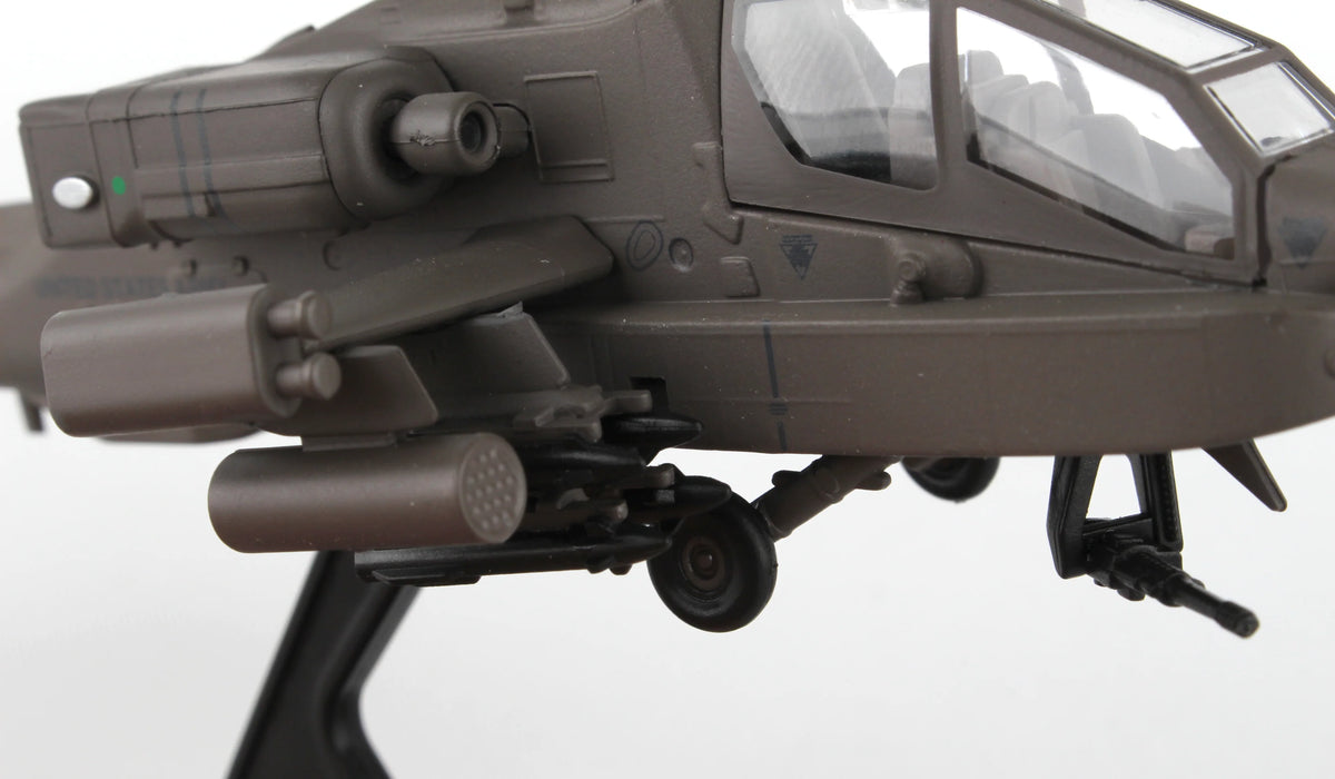 Postage Stamp 1/100 AH-64D Apache Longbow Model Helikopter