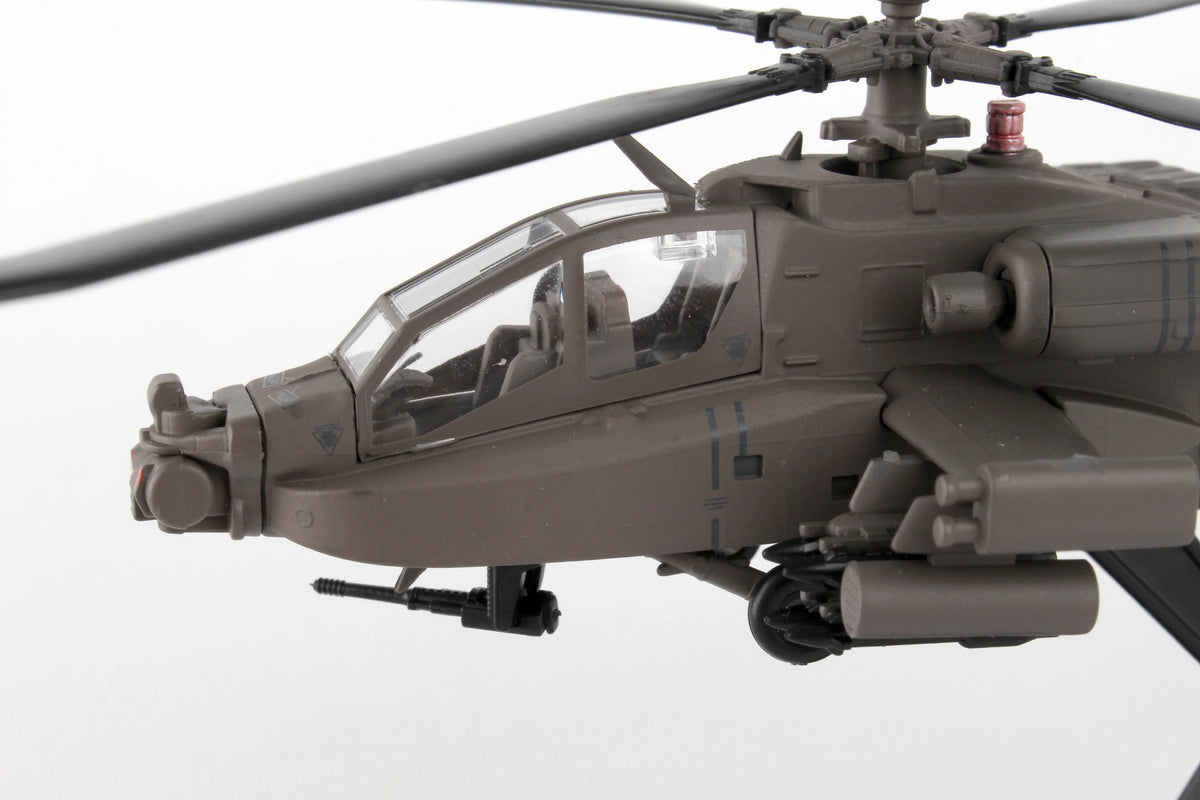 Postage Stamp 1/100 AH-64D Apache Longbow Model Helikopter