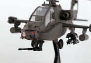 Postage Stamp 1/100 AH-64D Apache Longbow Model Helikopter