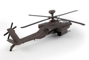 Postage Stamp 1/100 AH-64D Apache Longbow Model Helikopter