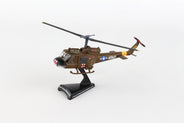 Postage Stamp 1/87 Bell UH1 Huey Medivac Model Helikopter