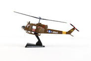 Postage Stamp 1/87 Bell UH1 Huey Medivac Model Helikopter