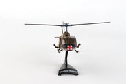 Postage Stamp 1/87 Bell UH1 Huey Medivac Model Helikopter