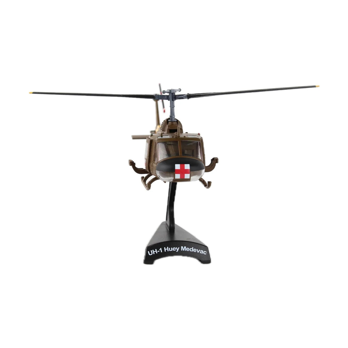Postage Stamp 1/87 Bell UH1 Huey Medivac Modellolo di elicottero