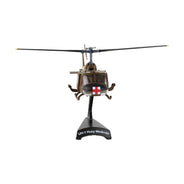 Postage Stamp 1/87 Bell UH1 Huey Medivac Modellolo di elicottero