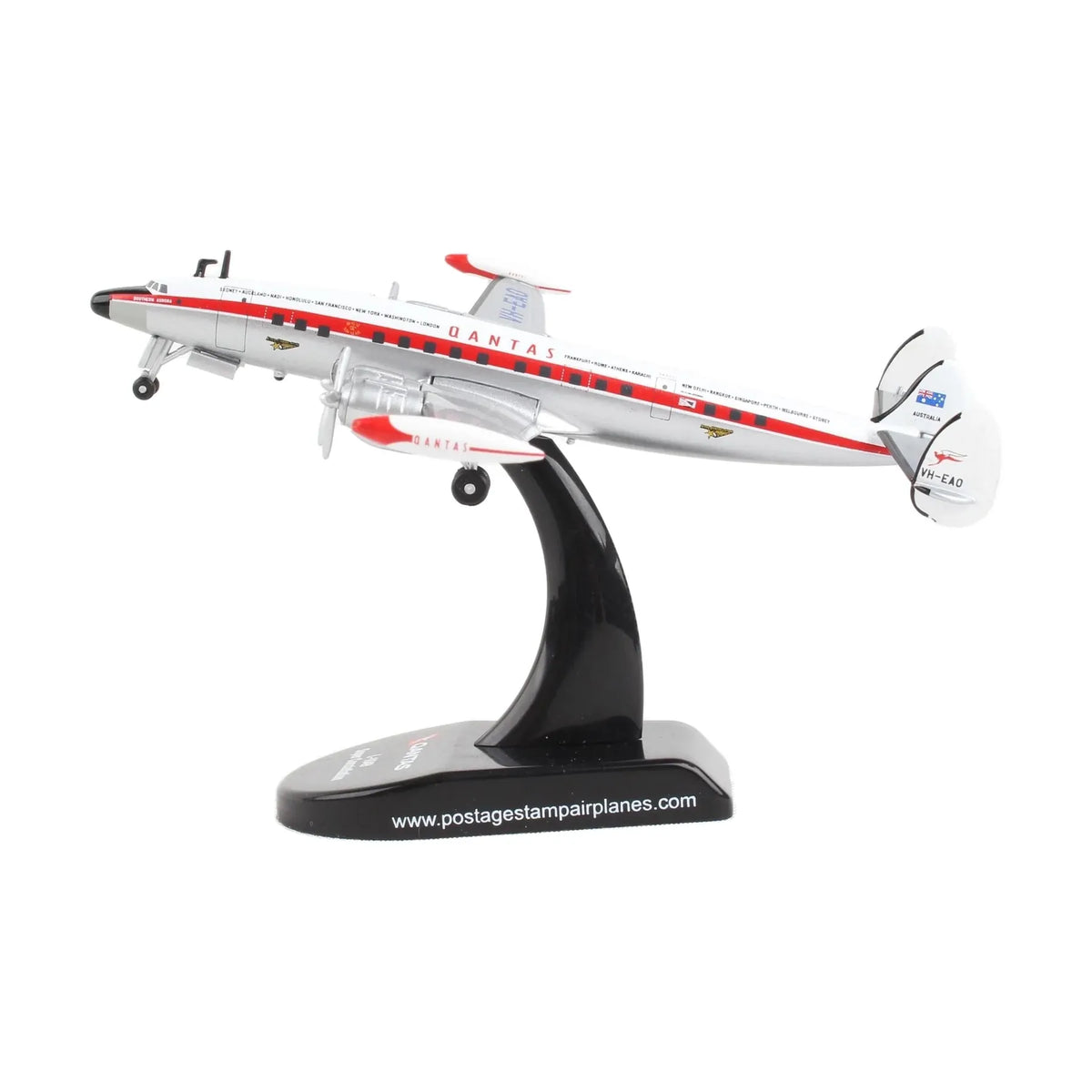 Postage Stamp 1/300 QANTAS Constellation L1049 VHEAO image 1