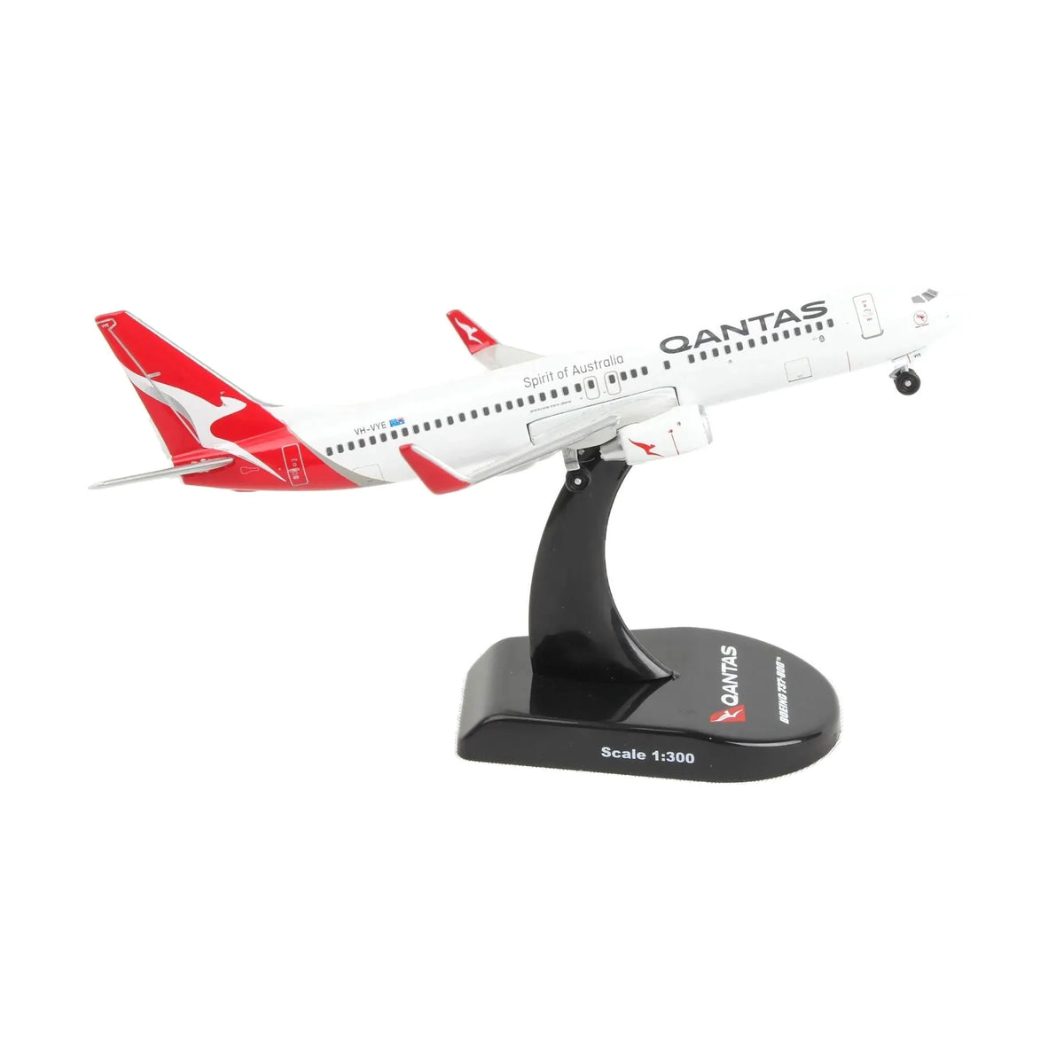 Postage Stamp Qantas 1/300 B737-800 Alice Springs VH-VYE image 2