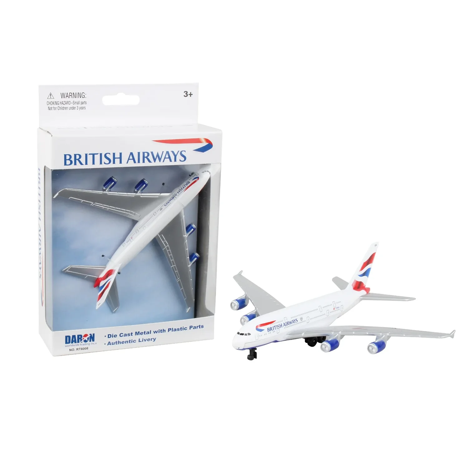 Daron British Airways A380 Diecast Toy Plane