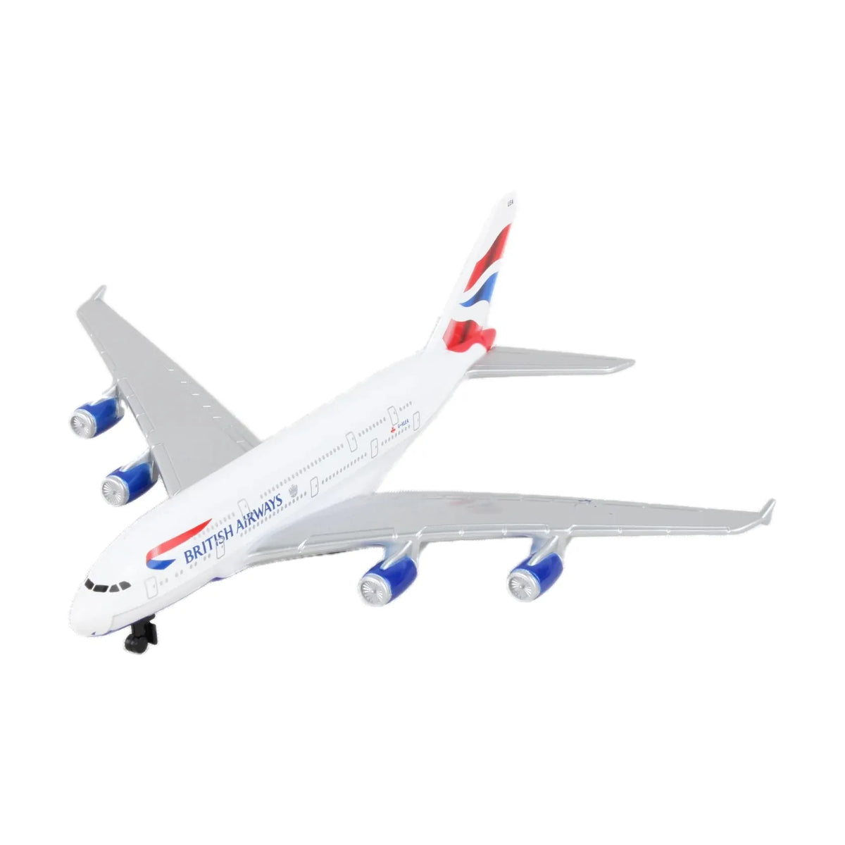 Daron British Airways A380 طائرة لعبة مصبوبة