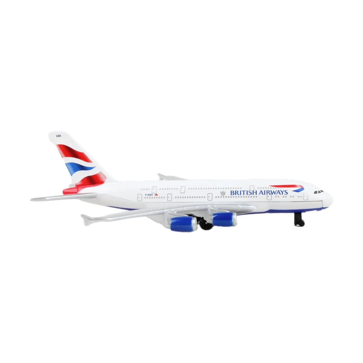 Daron British Airways A380 طائرة لعبة مصبوبة