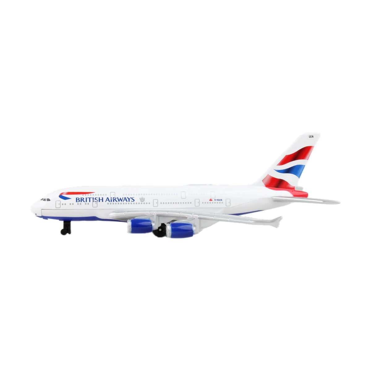 Daron British Airways A380 طائرة لعبة مصبوبة