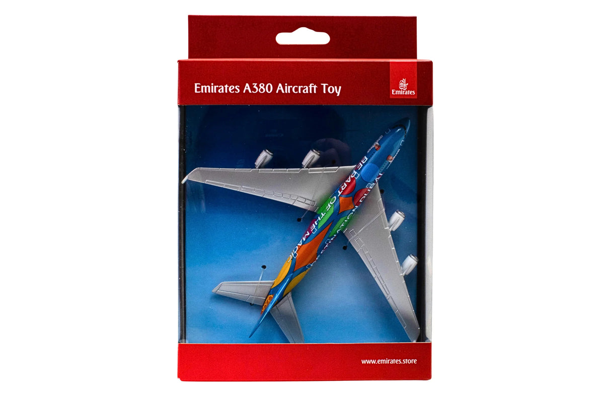 Daron Emirates A380 Destination Dubai Pesawat Mainan Diecast