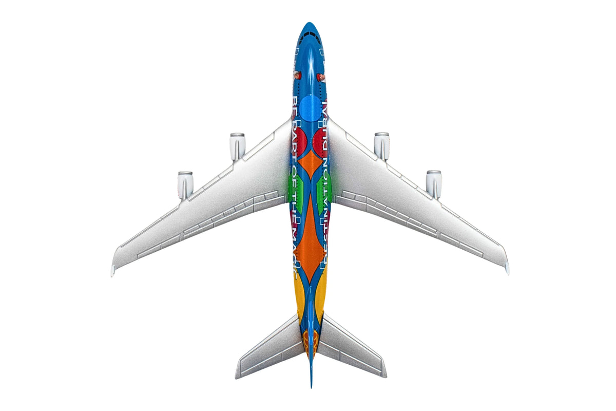 Daron Emirates A380 Destination Dubai Pesawat Mainan Diecast