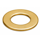 Flat Washer, Size: #8, Thickness: 1/32