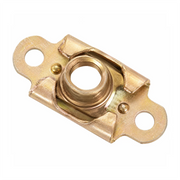 Self-Locking Nutplate, 2-Lug Floating, 8-32, Dry Film Lube